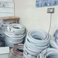 لوله مسی کولرگازی پنل تک کنترل کولر گازی بردs کابل|کولر گازی و فن‌کوئل|ساوه, |دیوار