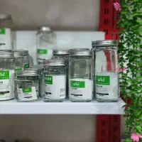 بانکه شیشه ایی و مکارتی 16س