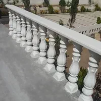 نرده صراحی 70 سانتی سنگ مصنوعی طرح گلبرگ|مصالح و تجهیزات ساختمان|آستانه اشرفیه, |دیوار