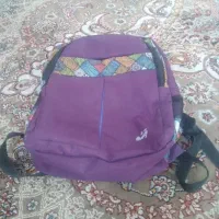 کیف و کوله مدرسه و گل جمع کنی