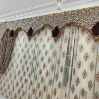 پرده سالن|پرده، رانر، رومیزی|قم, انسجام|دیوار
