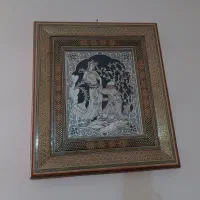 تابلو قلم زنی مسی