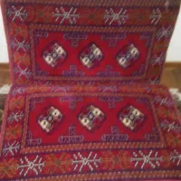 پشتی فرش قرمز مجلسی و شیک