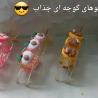 گیره مو گوجه ای