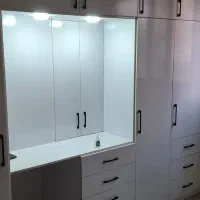 کابینت و کمد دیواری و تی وی وال|کتابخانه، شلف، قفسههای دیواری|فولادشهر, فولادشهر|دیوار