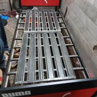 تخت فلزی تک نفره همراه تشک