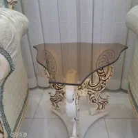 مبل استیل نه نفره|مبلمان خانگی و میز عسلی|قدس, شهرک فرزان|دیوار