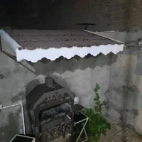 فروش باربیکیو گالوانیزه در حد نو با سایبان