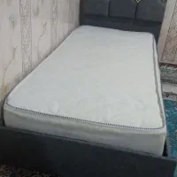 تخت خواب یک نفره با تشک کامل نو نو|تخت و سرویس خواب|نیمروز, |دیوار