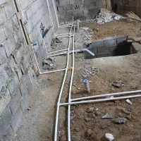 لوله کشی ، برقکاری  ساختمان