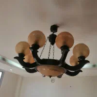 لوستر رومی|لوستر و چراغ آویز|اصفهان, کوی ولی عصر|دیوار