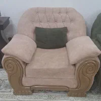 مبل راحتی ۷ نفره سالم تمیز|مبلمان خانگی و میز عسلی|ساری, |دیوار