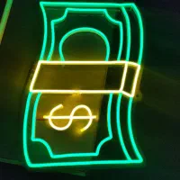 طراحی و ساخت انواع تابلو نئون|ریسه و چراغ تزئینی|بیرجند, |دیوار