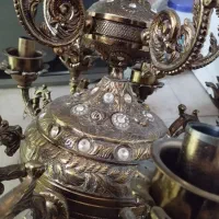 لوستر برنزی قدیمی