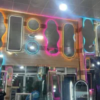 انواع آینه قدی با قاب نور مخفی سند پلاست دکوراتیو