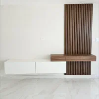 ساخت انواع شلف دیواری میز تی وی ،،باکس کتابخانه