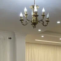 لوستر برنز هشت شاخه