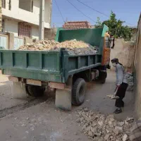 مصالح ساختمانی حمل بار و حمل نخاله با کارگر