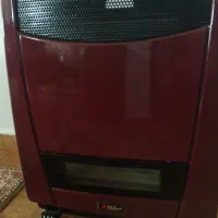 دو عدد بخاری نیک کالا رنگ زرشکی