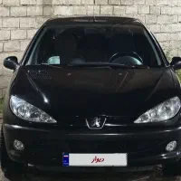 پژو ۲۰۶sdمدل ۹۸ بیرنگ درجه یک