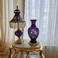 آباژور کریستال تراش دست|چراغ خواب و آباژور|تهران, تهرانسر شمالی|دیوار