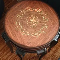 میز عسلی گرد ۳ عدد نو