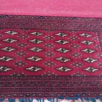 پشتی تک دستبافت طرح ترکمن