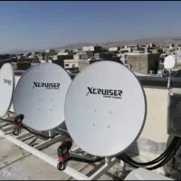 نصب آنتن دیواری و زمینی