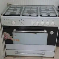 گاز ۵ شعله طرح فر گلین|اجاق گاز و لوازم برقی پخت‌وپز|گنبد کاووس, |دیوار