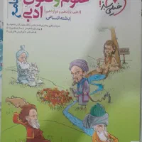 کتاب علوم فنون ادبی جامع خیلی سبز