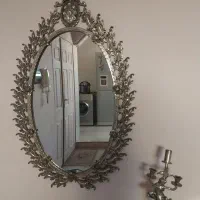 آینه ی برنز خورشیدی سنگین وزن|آینه|تبریز, |دیوار