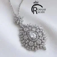 ست جواهری مسترکوالیتی با ۳ لایه آبکاری طلا سفید|جواهرات|رشت, بازار|دیوار