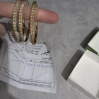 سه عدد النگو دست نرفته نقره سایز دو|جواهرات|همدان, |دیوار