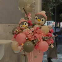 دسته گل عروسکی