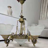 دو عدد لوستر 5 شعله درجه یک|لوستر و چراغ آویز|تهران, شهرک آپادانا|دیوار