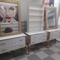 ایینه وکنسل ومیز ناخن