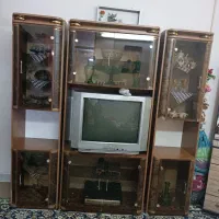 ویترین و میز تلویزیون