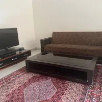 مبل ۸نفره ترک و میز تلویزیون و جلو مبلی