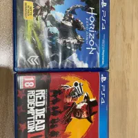 Horizon Zero Dawn ،  Red Dead Redemption 2دیسکps4|کنسول، بازی ویدئویی و آنلاین|هشتگرد, هشتگرد قدیم|دیوار