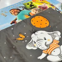 روبالش فانتزی|رختخواب، بالش، پتو|گنبد کاووس, |دیوار