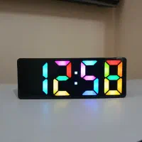 ساعت دیجیتال رومیزی RGB