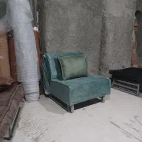 مبل تمام فلز تخت شو عرض ۱۰۵سانت