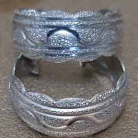 گوشواره حلقه ای تمام تراش طلا|جواهرات|قزوین, |دیوار