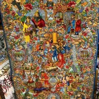 تابلوفرش نفیس صادراتی سلاطین