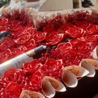 باکس و دسته گل