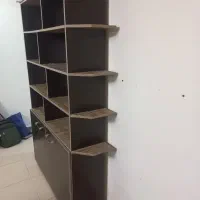 کتابخانه|کتابخانه، شلف، قفسه‌های دیواری|رشت, نامجو|دیوار