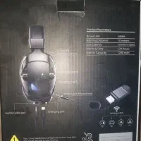 هدست گیمینگ وایرلس  بلوتوث دار ۱۰۰ پرو استریو و 3D|کنسول، بازی ویدئویی و آنلاین|اراک, |دیوار