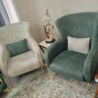 مبلمان راحتی ۷ نفره به همراه جلومبلی و کنسول ست|مبلمان خانگی و میز عسلی|تهران, جوادیه|دیوار