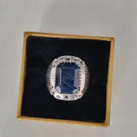 انگشتر یاقوت کبود آنهیت|جواهرات|بندرعباس, |دیوار