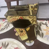 سطل و جا دستمال آینه ای|صنایع دستی و سایر لوازم تزئینی|ماکو, |دیوار